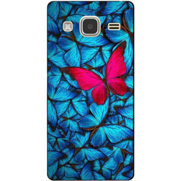 

Чехол силиконовый бампер Candy для Samsung Galaxy J3 J300 с рисунком Мотыльки