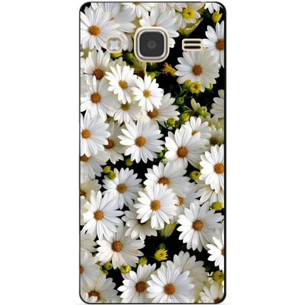

Чехол силиконовый бампер Candy для Samsung Galaxy J3 J300 с рисунком Ромашки