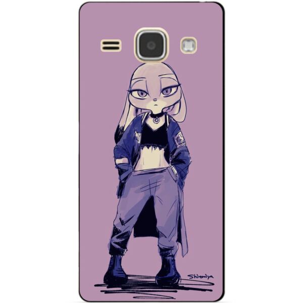 

Чехол силиконовый бампер Candy для Samsung J120 Galaxy J1-2016 с рисунком Джуди