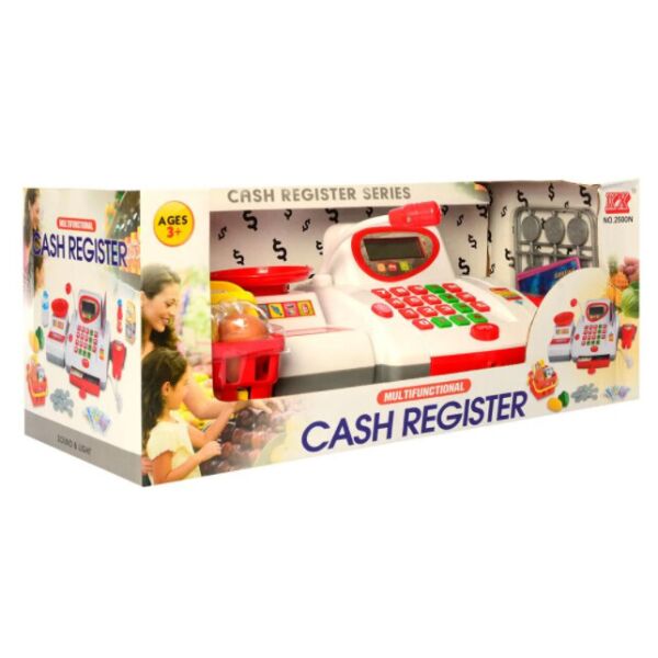 

Кассовый аппарат калькулятор, продукты, сканер, свет, звук 2500N (6952002395278)
