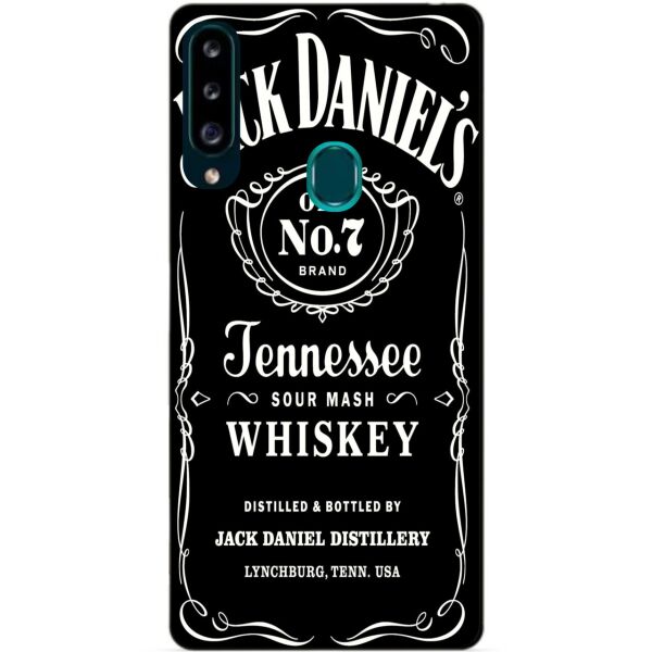 

Силиконовый чехол бампер Candy для Samsung A20s с рисунком Jack Daniels