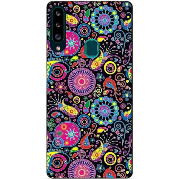 

Силиконовый чехол бампер Candy для Samsung A20s с рисунком Восточные Узоры