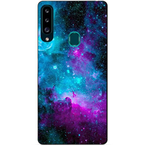 

Силиконовый чехол бампер Candy для Samsung A20s с рисунком Галактика