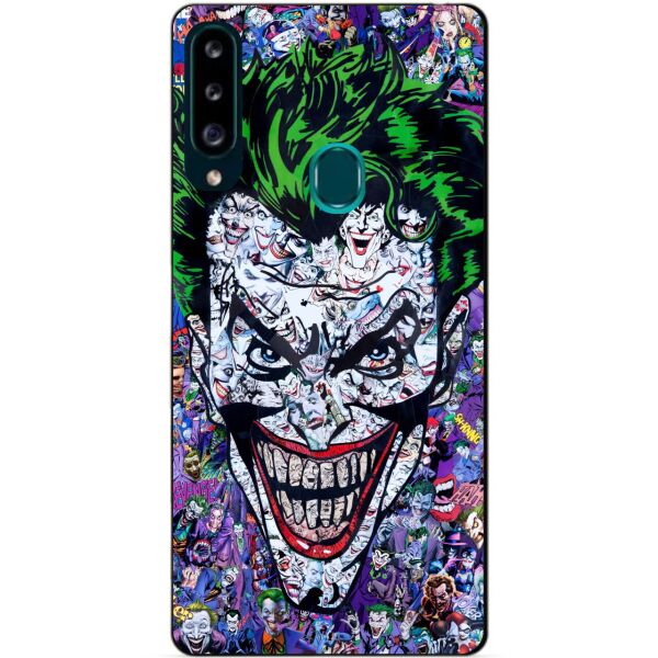 

Силиконовый чехол бампер Candy для Samsung A20s с рисунком Джокер