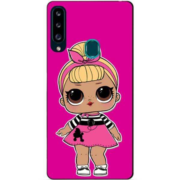 

Силиконовый чехол бампер Candy для Samsung A20s с рисунком Кукла LOL