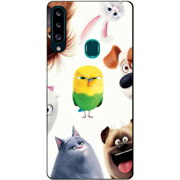 

Силиконовый чехол бампер Candy для Samsung A20s с рисунком Тайная Жизнь Домашних Животных