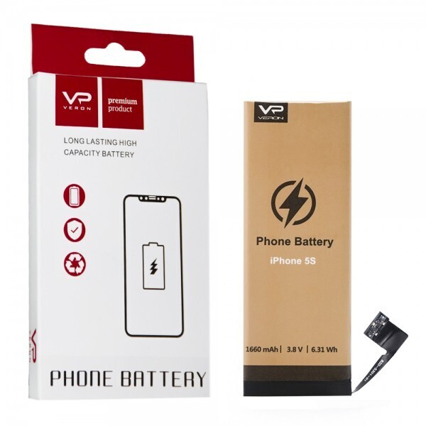 

Аккумулятор Veron Premium Series для iPhone 5S (1560 mAh)