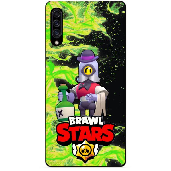 

Силиконовый чехол бампер Candy для Samsung A30s 2019 Galaxy A307f с Героем Brawl Stars Барли