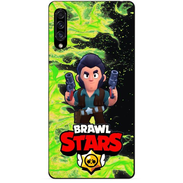 

Силиконовый чехол бампер Candy для Samsung A30s 2019 Galaxy A307f с Героем Brawl Stars Кольт