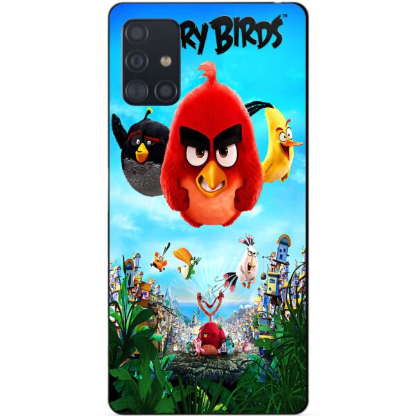 

Силиконовый чехол бампер Candy для Samsung A51 Galaxy A515 с рисунком Angry Birds