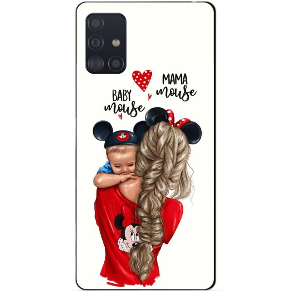 

Силиконовый чехол бампер Candy для Samsung A51 Galaxy A515 с рисунком Mouse