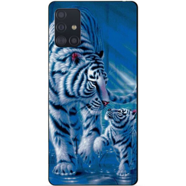 

Силиконовый чехол бампер Candy для Samsung A51 Galaxy A515 с рисунком Тигры