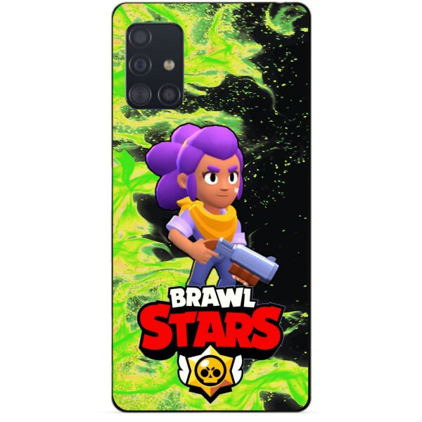 

Силиконовый чехол бампер Candy для Samsung A51 с Героем Brawl Stars Шелли