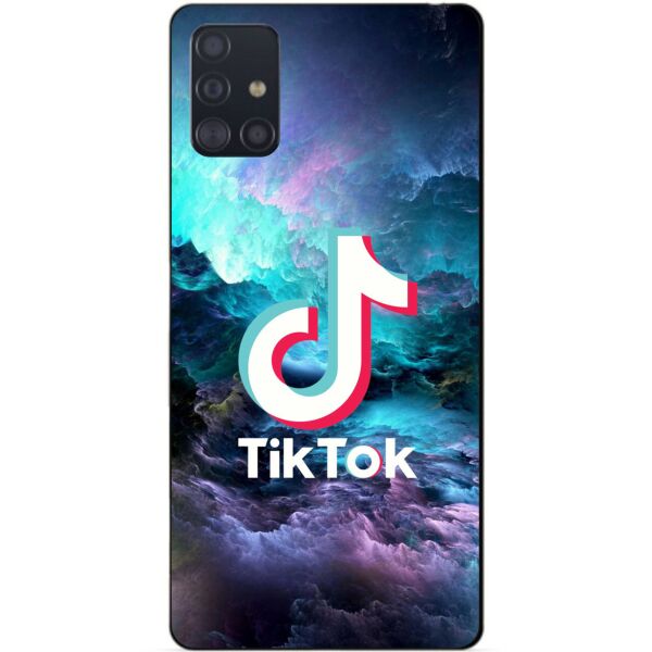 

Силиконовый чехол бампер Candy для Samsung A51 с рисунком Tik Tok