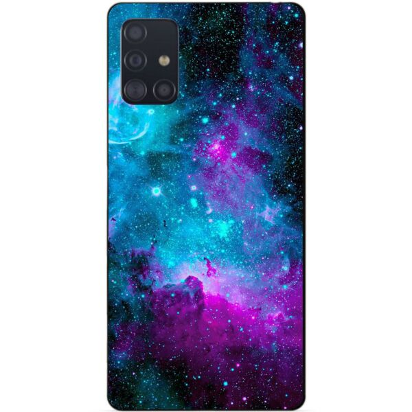 

Силиконовый чехол бампер Candy для Samsung A71 Galaxy A715 с рисунком Галактика