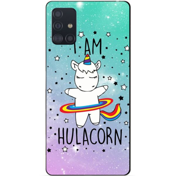 

Силиконовый чехол бампер Candy для Samsung A71 Galaxy A715 с рисунком Единорог