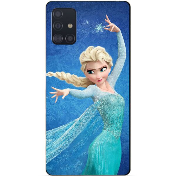 

Силиконовый чехол бампер Candy для Samsung A71 Galaxy A715 с рисунком Эльза