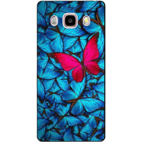

Силиконовый чехол бампер Candy для Samsung Galaxy J510 J5-2016 с рисунком Бабочка