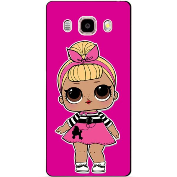 

Силиконовый чехол бампер Candy для Samsung Galaxy J510 J5-2016 с рисунком Куколка Lol