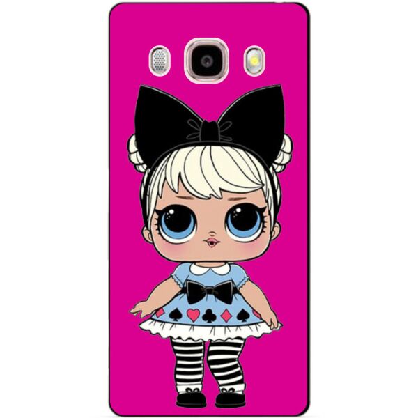 

Силиконовый чехол бампер Candy для Samsung Galaxy J510 J5-2016 с рисунком Куколка Лол