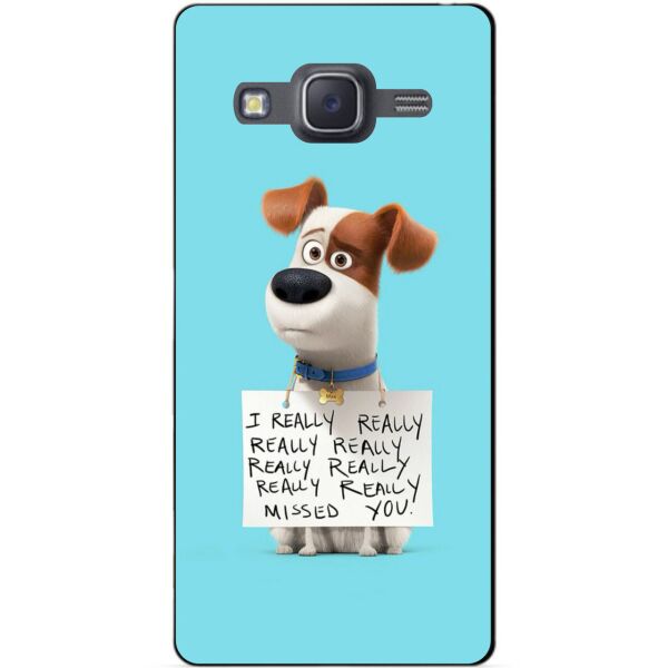 

Силиконовый чехол бампер Candy для Samsung Galaxy J7 J700 с рисунком Макс