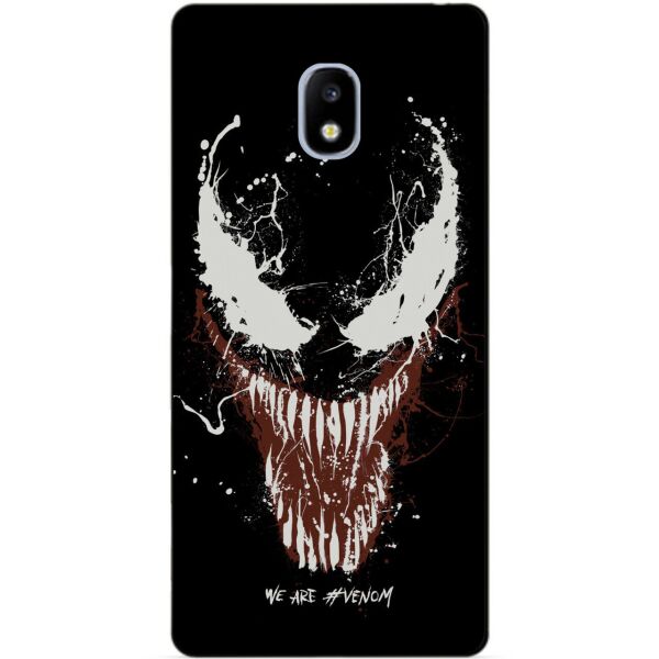 

Силиконовый чехол бампер Candy для Samsung J330 Galaxy J3 2017 года с рисунком Веном