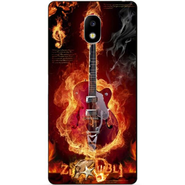 

Силиконовый чехол бампер Candy для Samsung J5 2017 Galaxy J530 с рисунком Гитара
