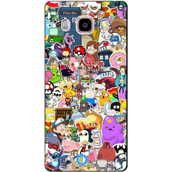 

Силиконовый чехол бампер Candy для Samsung J510 Galaxy J5-2016 с рисунком Мультфильмы