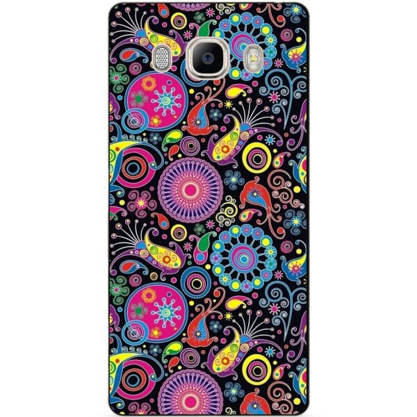 

Силиконовый чехол бампер Candy для Samsung J7 2016 Galaxy J710 с рисунком Восточные узоры