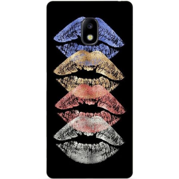 

Силиконовый чехол бампер Candy для Samsung J730 Galaxy J7 2017 года с рисунком Губы