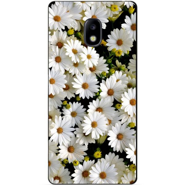 

Силиконовый чехол бампер Candy для Samsung J730 Galaxy J7 2017 года с рисунком Ромашки