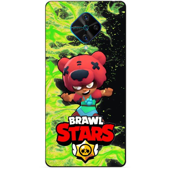 

Силиконовый чехол бампер Candy для Vivo V17 с Героем Brawl Stars Нита