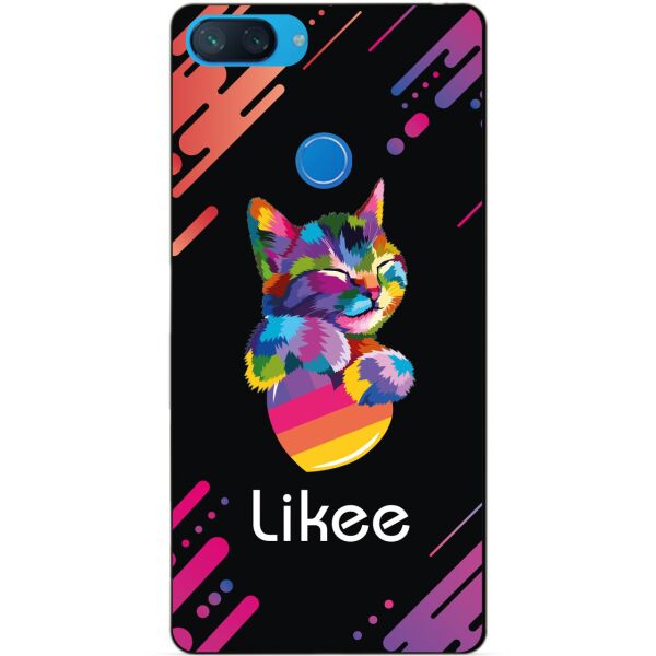 

Силиконовый чехол бампер Candy для Xiaomi Mi 8 Lite с рисунком Likee