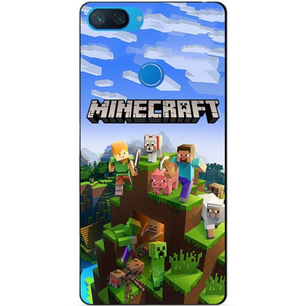 

Силиконовый чехол бампер Candy для Xiaomi Mi 8 Lite с рисунком Minecraft