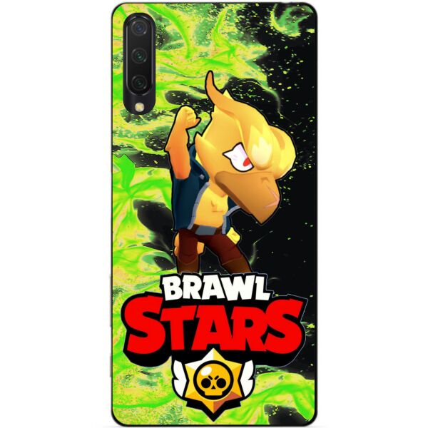 

Силиконовый чехол бампер Candy для Xiaomi Mi 9 Lite с Героем Brawl Stars Ворон Феникс