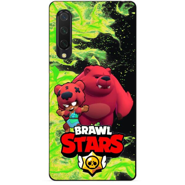 

Силиконовый чехол бампер Candy для Xiaomi Mi 9 Lite с Героем Brawl Stars Нита Мишка