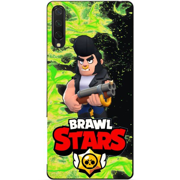 

Силиконовый чехол бампер Candy для Xiaomi Mi 9 SE с Героем Brawl Stars Булл
