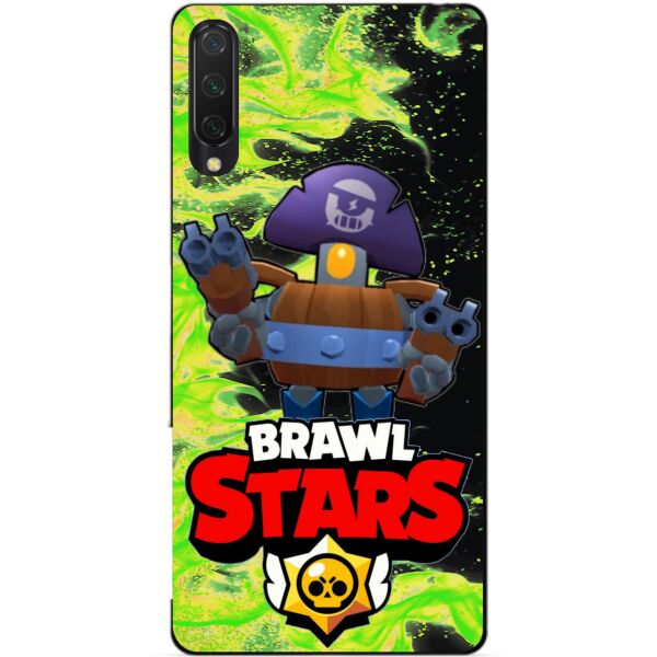

Силиконовый чехол бампер Candy для Xiaomi Mi 9 SE с Героем Brawl Stars Деррил