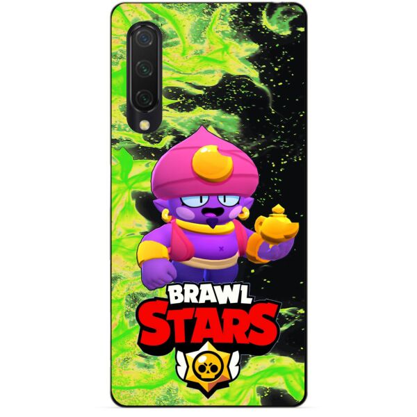 

Силиконовый чехол бампер Candy для Xiaomi Mi 9 SE с Героем Brawl Stars Джин