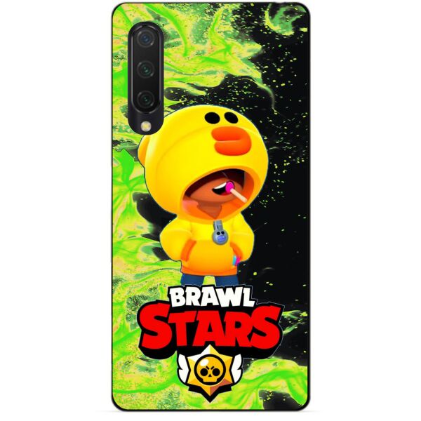 

Силиконовый чехол бампер Candy для Xiaomi Mi 9 SE с Героем Brawl Stars Леон утка