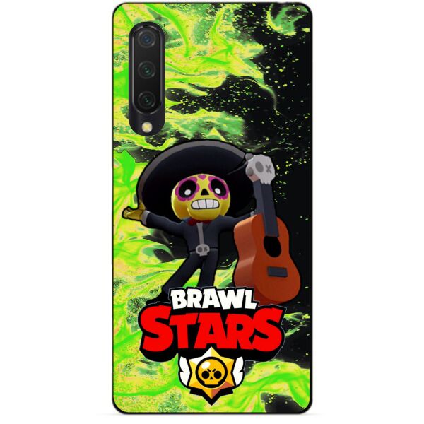 

Силиконовый чехол бампер Candy для Xiaomi Mi 9 SE с Героем Brawl Stars Поко
