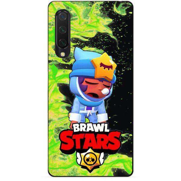 

Силиконовый чехол бампер Candy для Xiaomi Mi 9 SE с Героем Brawl Stars Сонный Сэнди