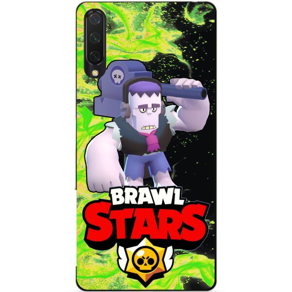

Силиконовый чехол бампер Candy для Xiaomi Mi 9 SE с Героем Brawl Stars Фрэнк