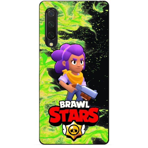

Силиконовый чехол бампер Candy для Xiaomi Mi 9 SE с Героем Brawl Stars Шелли