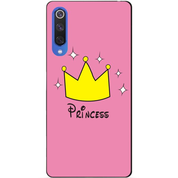 

Силиконовый чехол бампер Candy для Xiaomi Mi 9 SE с рисунком Princess