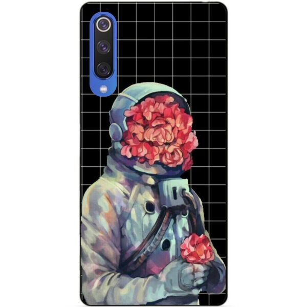 

Силиконовый чехол бампер Candy для Xiaomi Mi 9 SE с рисунком Букет