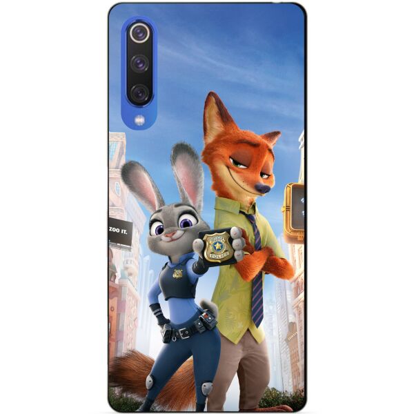 

Силиконовый чехол бампер Candy для Xiaomi Mi 9 SE с рисунком Зверополис