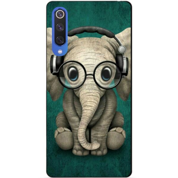 

Силиконовый чехол бампер Candy для Xiaomi Mi 9 SE с рисунком Слоник