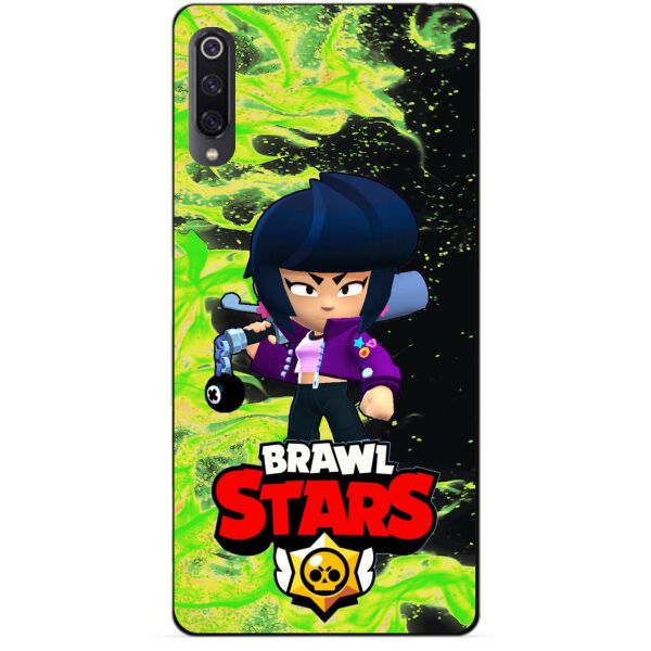 

Силиконовый чехол бампер Candy для Xiaomi Mi 9 с Героем Brawl Stars Биби