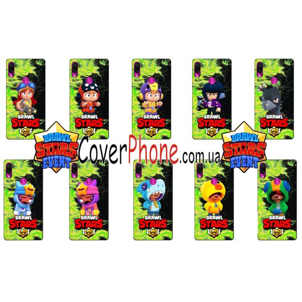 

Силиконовый чехол бампер Candy для Xiaomi Mi 9 с Героем Brawl Stars Мистер П.